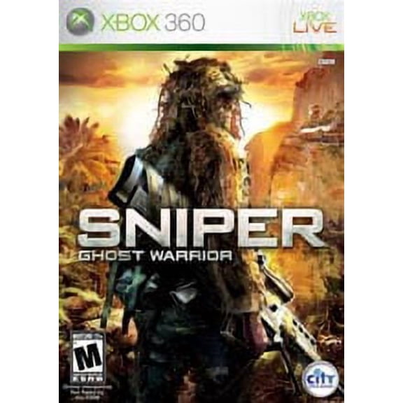 Sniper Ghost Warrior, by CI Games, for Physical Format/Xbox 360, Shooter Video Game