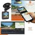 thumbnail image 4 of Ganfancp Nuevo Real 2K Dash Cam Wifi Gps Ultra Hd Car Camera 170 Wide-Angle Night Vision Sensing 24H Parking Monitoring Smart Voice Lnteraction Ofertas de La Semana Grabador para Coche * 1 Cargador U, 4 of 7