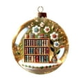 thumbnail image 1 of Colgante de acrílico para árbol de Navidad de 8 cm | Adorno de acrílico transparente duradero con anilla para colgar | Decoración festiva | Versátil para estilos clásicos, modernos y caprichosos |, 1 of 1