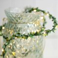 thumbnail image 3 of Green Leaf String Lights, 16.4ft 50 LED Battery Powered Vine String Light for Indoor Outdoor Christmas Decorative Patio Wedding Garden Decor, 3 of 6