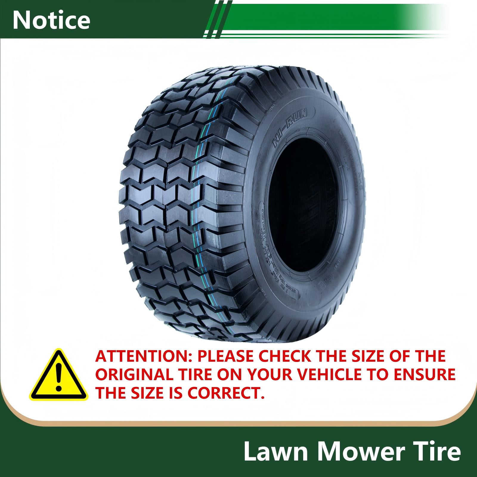 Hi-Run SU12 18X6.50-8 2PR Light Duty Lawn and Garden Tire