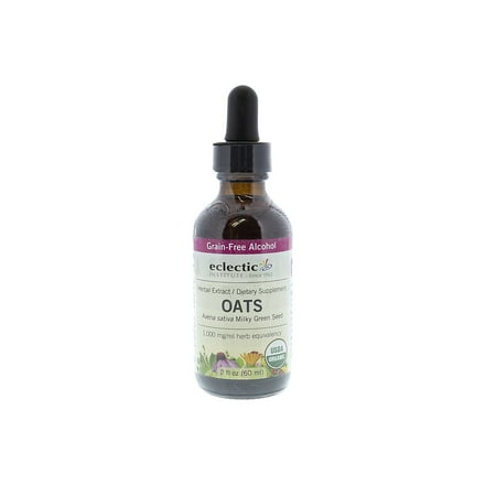 Herbal Uses Eclectic Institute Herbal Extract Relaxation and Nervous System Support Supplement Oat Daily Use Essential Oil. ()
