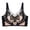Black, variant on Plus Size Lace Mesh Soft Underwire Bra â Breathable Full Coverage Support with Floral Embroidery & Seamless Fit 34