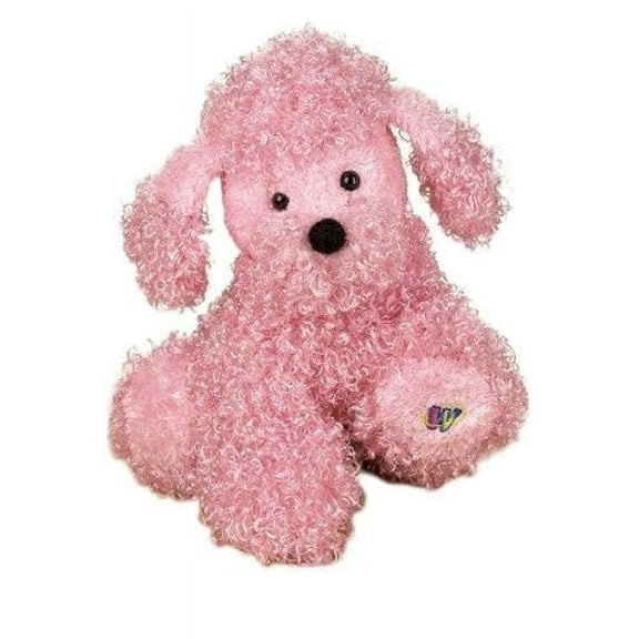 Webkinz Ganz - Pink Poodle 8" Plush (No Webkinz Code)(BONUS 1 FUN CHOPS)