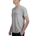 thumbnail image 4 of Father Daughter Friends Fist Bump Men's Basic Short Sleeve T-Shirt Gray Medium, 4 of 5