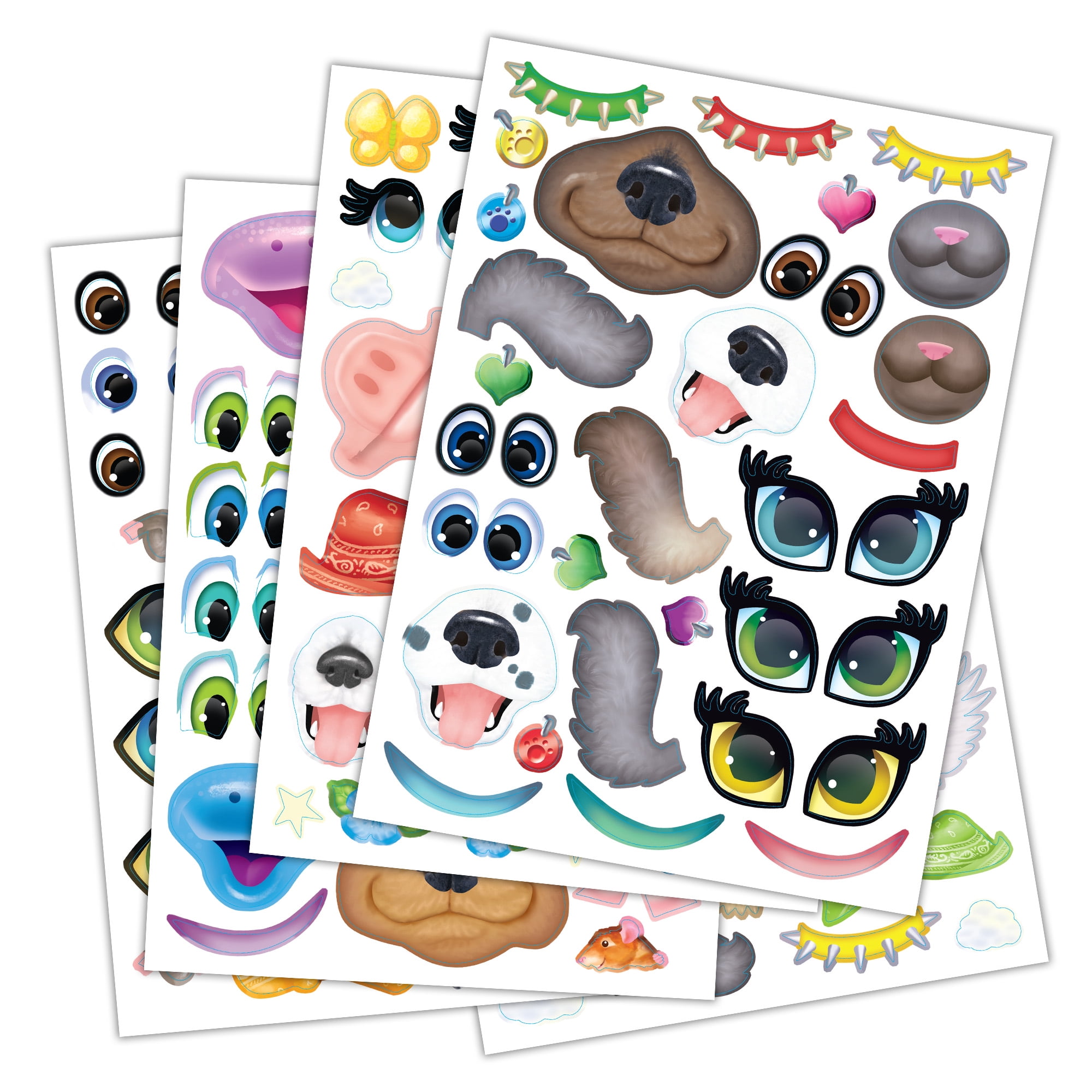  Bendon Fashion Diva Create-A-Face Sticker Pad 42423 : Toys &  Games