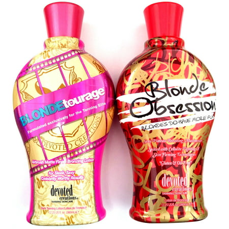 Blonde Obsession & Blondetourage Tanning Lotion Bronzer by Devoted