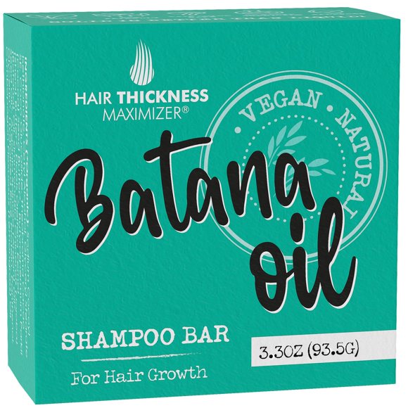 Champú en barra para crecimiento del cabello con aceite de batana, vegano y ecológico