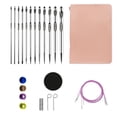 thumbnail image 5 of Interchangeable Crochet Hook Tunisian Crochet Hook Set 3mm-10.0mm Carpet Crochet Hook Set with Storage Bag, 5 of 8