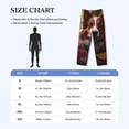 thumbnail image 4 of Hirioo Cute Maple Leaf Puppy for Men's PJ Pajama Pants Sleep Pants Men's Home Trousers with Pockets,S-3XL-Small, 4 of 6