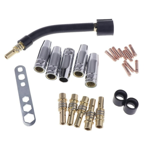 AMLESO 15AK Conductive Nozzle Connecting Rod Carbon Dioxide Welding Accessories