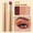 C, variant on D 3 In 1 Gradient Eyeshadow Stick Cream Pen With Built In 3 Shades Waterproof Long Lasting