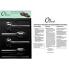 Football & Helmet Pretzel Pops Chocolate Candy Mold with Exclusive Cybrtrayd Copyrighted Molding Instructions