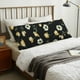 thumbnail image 4 of Balery Daisy Funda Protectora para Almohada Corporal de Algodón Hipoalergénico con Cierre(55 x 21 pulgadas), Almohadas No Incluidas, 4 of 7