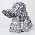 thumbnail image 2 of Shadoumai Hat with Fan Unisex USB and Solar Powered Fishing Brim Ventilador Wide Sunhat Outdoor Cooling Hats Hot Weather, 2 of 4