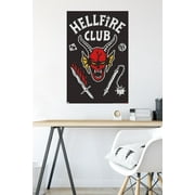 Netflix Stranger Things: Season 4 (2022) - Hellfire Club Wall Poster, 22.375 x 34