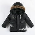 thumbnail image 6 of CUZIBR Children Winter Boy Jacket Coats Hooded Coats Fashion Kids Warm Clothes Jacket Boys Coat&jacket Leisure Dailywear For Toddler, 6 of 9