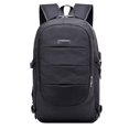 thumbnail image 1 of Minnieouse Nueva impermeable para ordenador portátil de negocios para mujer, portátil USB, bolsas de viaje escolares, escolar Mochilas Negro, 1 of 6