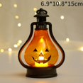thumbnail image 1 of Velas Led para decoración de Halloween, lámpara colgante de calabaza, fantasma, accesorios de terror, fiesta, hogar, Bar, 1 of 4