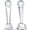 Golf, variant on Crystal Thumbs Up Trophy with Gift Box, 2 Count, Desktop Decor