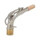 thumbnail image 5 of New Saxophone Bend Neck Brass Material Sax Woodwind Instrument Accessory 25mm,silver, 5 of 5