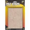 thumbnail image 2 of Master Mfg. Co Scratch Guard® Felt Strips, Self-adhesive - Polyester Felt, 1/2" x 5-7/8" , 3/16" Thick, Beige, 16/pk | Bundle of 2 Packs, 2 of 2