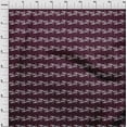 thumbnail image 3 of oneOone Cotton Poplin Maroon Fabric Flower Artistic Quilting Supplies Print Sewing Fabric By The Yard 42 Inch Wide, 3 of 4