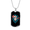 Military Chain (Gold), variant on Pin Up Sugar Skull Dog Tag Necklace Stainless Steel 24" Chain Silver Tone or Gold Tone
