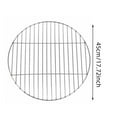 thumbnail image 3 of Stainless Steel Round Grill Grate Replacement for Charcoal Grills BBQ Cooking Rack Circular Roasting Mesh Baking Tray for Camping Picnic Outdoor Gatherings Food Preparation, 3 of 6