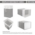 thumbnail image 4 of Large Collapsible Laundry Basket with Reinforced Handles - Waterproof Storage for Bedroom SHENMO, 4 of 5