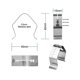 thumbnail image 3 of Soporte Fijo Universal YONGSHENG 50pcs de Acero Inoxidable para Termómetro de Parrilla, 3 of 5