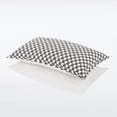 thumbnail image 6 of Nate Home by Nate Berkus Drawn Squares Pillow, 14" x 24", Charcoal/Gray, 6 of 8