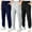 Black/ Grey/ Dark Blue, variant on BIG ELEPHANT Boys Sweatpants, Cotton Sports Jogging Pants with Pockets and Drawstring, 3 pack (6-15Y)
