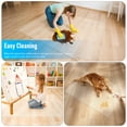 thumbnail image 2 of Tapis de Chaise en PVC pour Plancher de Bois Franc, Tapis de Chaise de Bureau 36 Pouces x 48 Pouces pour la Maison, Tapis Protecteur de Plancher Transparent pour Chaise de Bureau, 2 of 11