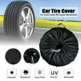 thumbnail image 6 of SLYNSHome Camping Spare Tire Cover Anti-ultraviolet Tire Protection Cover Car Tire Cover, 6 of 7