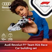 LEGO Speed Champions Audi Revolut F1 Team R26 Race Car Toy - Building Sets for Boys & Girls, Ages 10+ F1 Car Kit for Display or Play - Gift for Birthdays - 77259