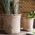 thumbnail image 2 of Round Straw Basket, 2 of 9
