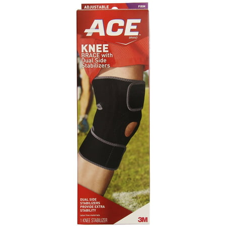ACE Adjustable Knee Brace with Dual Side (Best Prosthetic Leg Above Knee)