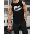 thumbnail image 3 of Camiseta sin mangas de secado rápido a la moda para baloncesto, ocio al aire libre, transpirable, para las cuatro estaciones, Y2k, ropa deportiva para gimnasio Fnaf, camiseta sin mangas para hombre, 3 of 5