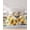 white, variant on 4 Piece Queen Sheet Set Modern Elephants Sheets Set for Queen Size Bed, Breathable Soft Microfiber Bed Sheets Cooling Spring Summer Watercolor Sunflowers Daisy Fitted Sheet Deep Pocket, Pillowcases