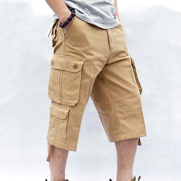 Zipper store cargo shorts