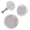 thumbnail image 2 of 4 Pcs Anchor Knobs for Kitchen Cabinet Cupboard Dresser Bookcase Drawer Pulls Handles Round Home Decor, 2 of 5