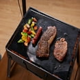 thumbnail image 4 of Grill Mat Set of 5 - Non-Stick Reusable Mats for Gas, Charcoal or Electric Grills - Easy to Clean - 15.7"x19.7", 4 of 9