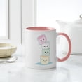 thumbnail image 4 of CafePress - Stacked Marshmallows Mug - 11 oz Ceramic Mug - Novelty Coffee Tea Cup, 4 of 4