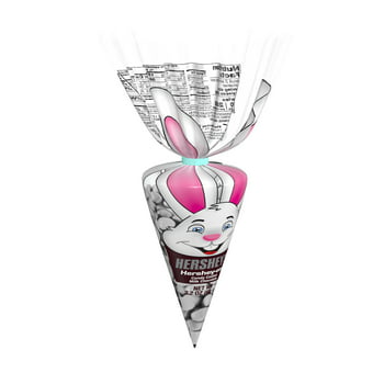 HERSHEY'S, HERSHEY-ETS Candy Coated Milk Chocolate Treats, Easter Candy, 2.2 oz, Carrot Bag