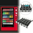 thumbnail image 2 of Realhomelove Drink Organizer for Fridge Refrigerator Soda Can Organizer, Self-Pushing Bottle Can Dispenser Beverage Storage for Pantry/Vending Machine (5 Rows, 16 Inch), 2 of 9