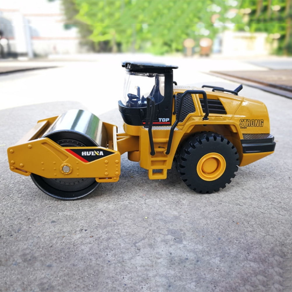 NEW \ Play smart Road roller Scale 1:55 Diecast Metal model 