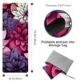 thumbnail image 4 of Flower Gym Towel with Storage Bag, 72.8"x26.8", Suitable for Yoga, Pilates, Fitness, Etc. - Yoga Blankets, Yoga Mat Towel, Yoga Towel, 4 of 6
