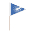 thumbnail image 1 of Hunting Hunting Animal King Toothpick Triangle Cupcake Toppers Flag, 1 of 3