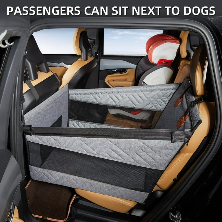 Dog Car Seat for Medium Dogs,Back Seat Extender for Dogs,Large